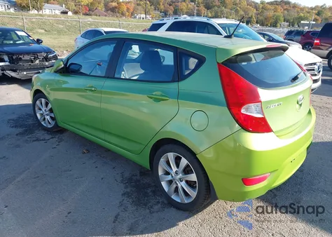 2013 Hyundai Accent Se from USA, damaged, VIN KMHCU5AE4DU076744